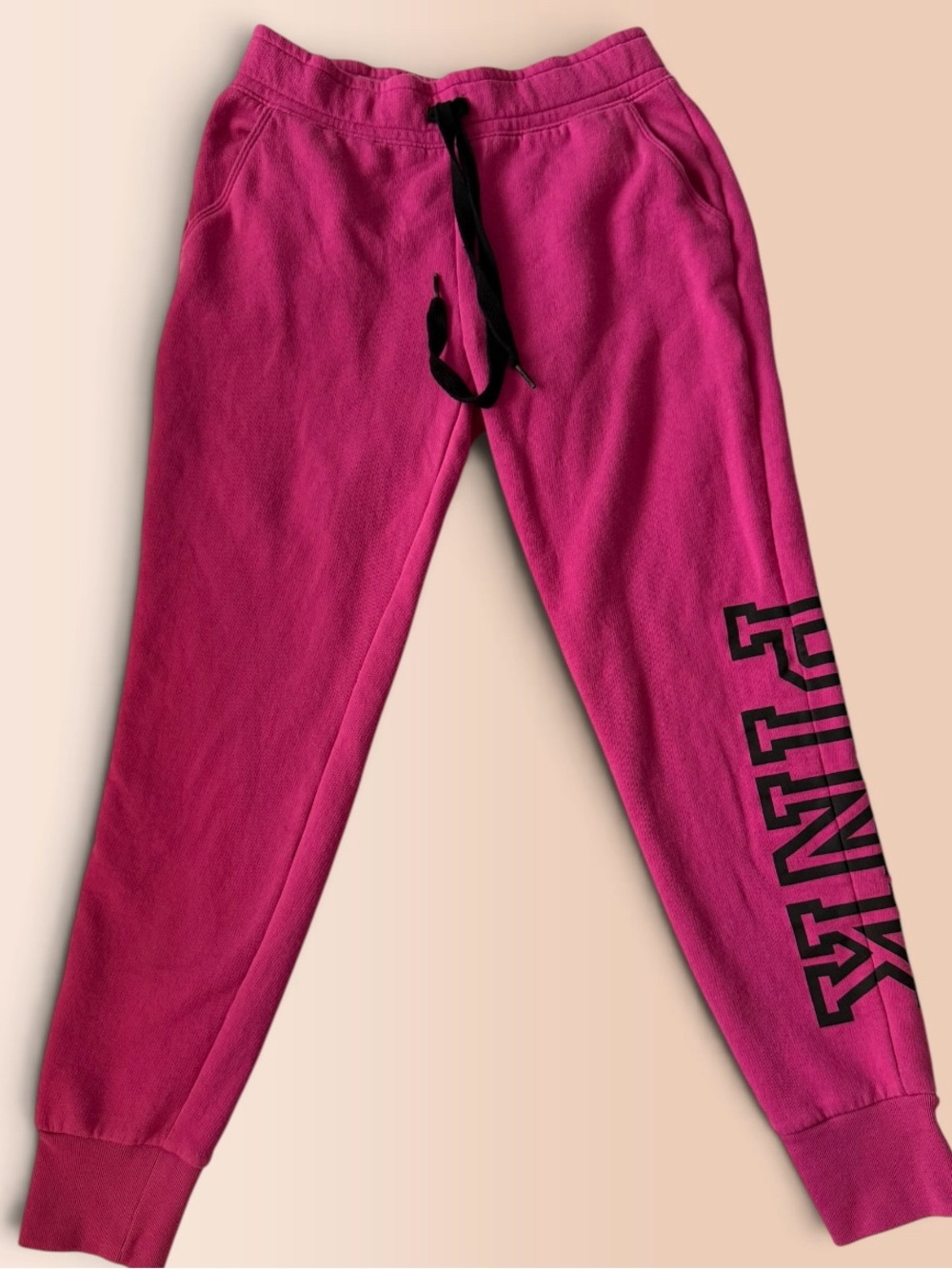 PINK Victoria’s Secret Discontinued Fit Logo Jogger Sweatpants XS